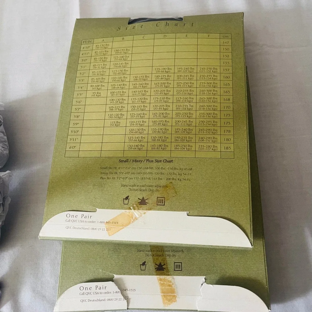 Vintage Legacy Shapewear Size E Lot 2 CoolMax Tights Shaping Shorts NOS USA
